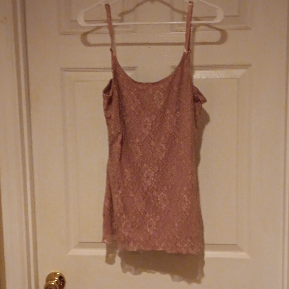 MAURICES MAUVE LACEY TOP